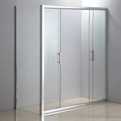 1700 X 700mm Sliding Door Safety Glass Shower Screen By Della Francesca