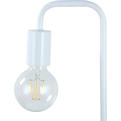 FactoryFast.com.au Home & Lifestyle Modern White Table Lamp Desk Light Timber Base Bedside Bedroom