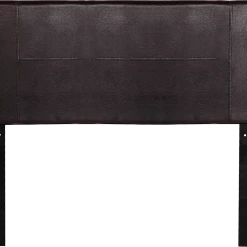 Palermo Furniture Queen Brown PU Leather Bed Headboard Bedhead