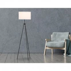 FactoryFast.com.au Mid-Century Standing Floor Lamp With Modern Tripod Decor