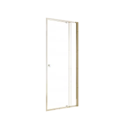 Della Francesca Front: (82~90) X 195cm Adjustable Semi Frameless Shower Screen In Chrome No Side Return DIY & Renovation