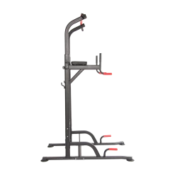 Randy & Travis Machinery Power Tower Chin Up Bar Push Pull Up Knee Raise Weight Bench Gym Station