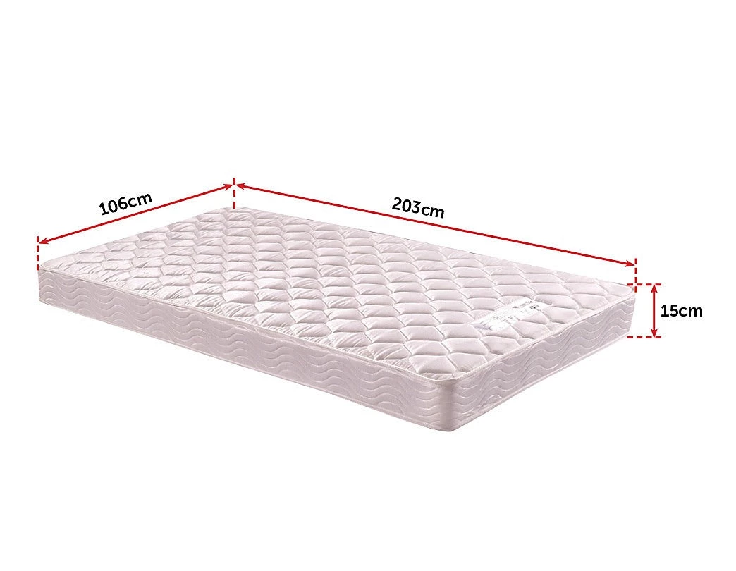 PALERMO King Single Bed Mattress Furniture