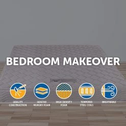 PALERMO Double Bed Mattress Furniture