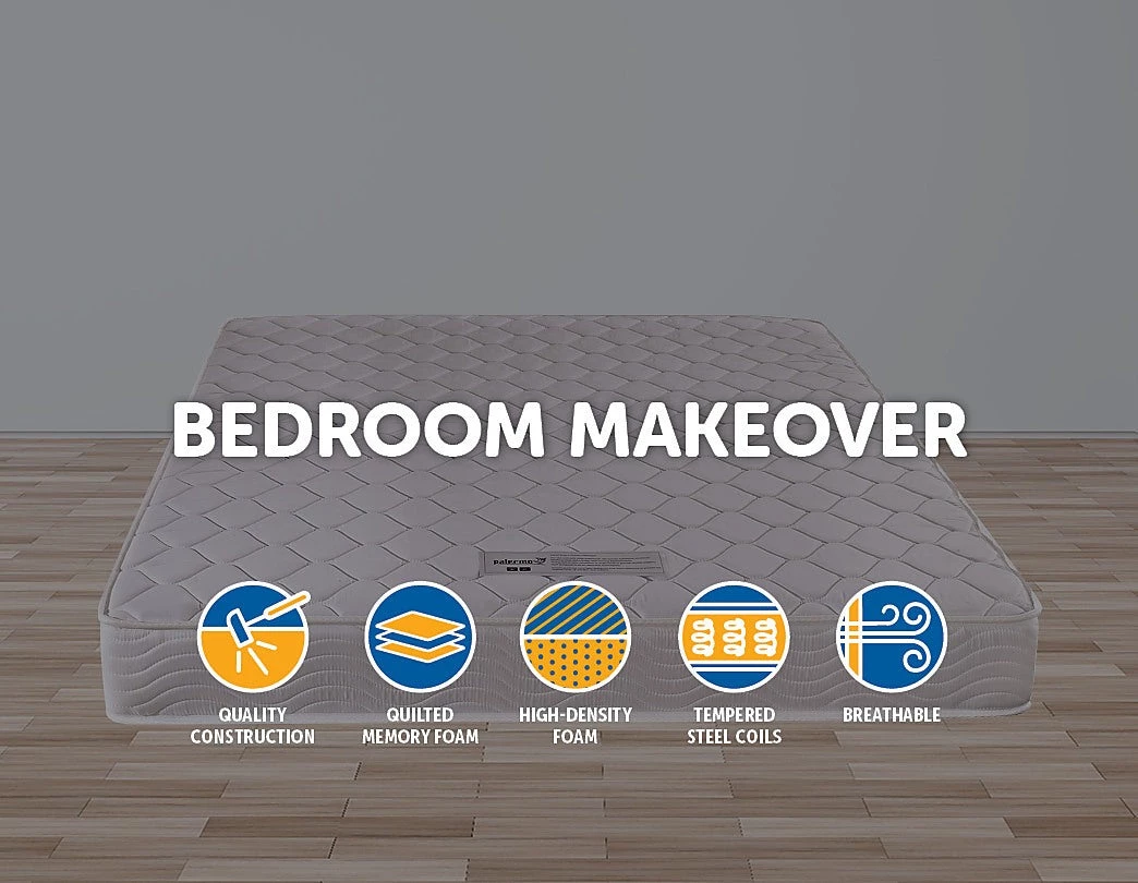 PALERMO Double Bed Mattress Furniture