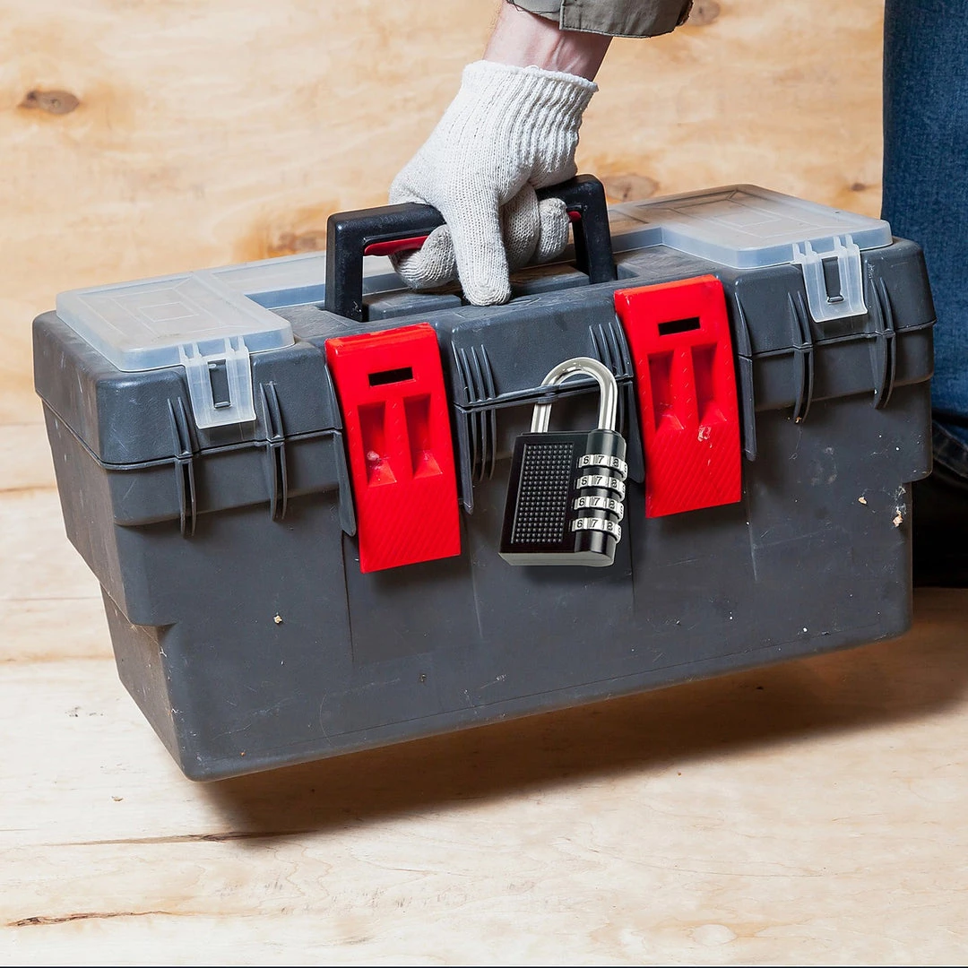 FactoryFast.com.au Outdoor & Leisure X2 Combination Padlock 4-Digit Outdoor Weatherproof Security School Lock Travel