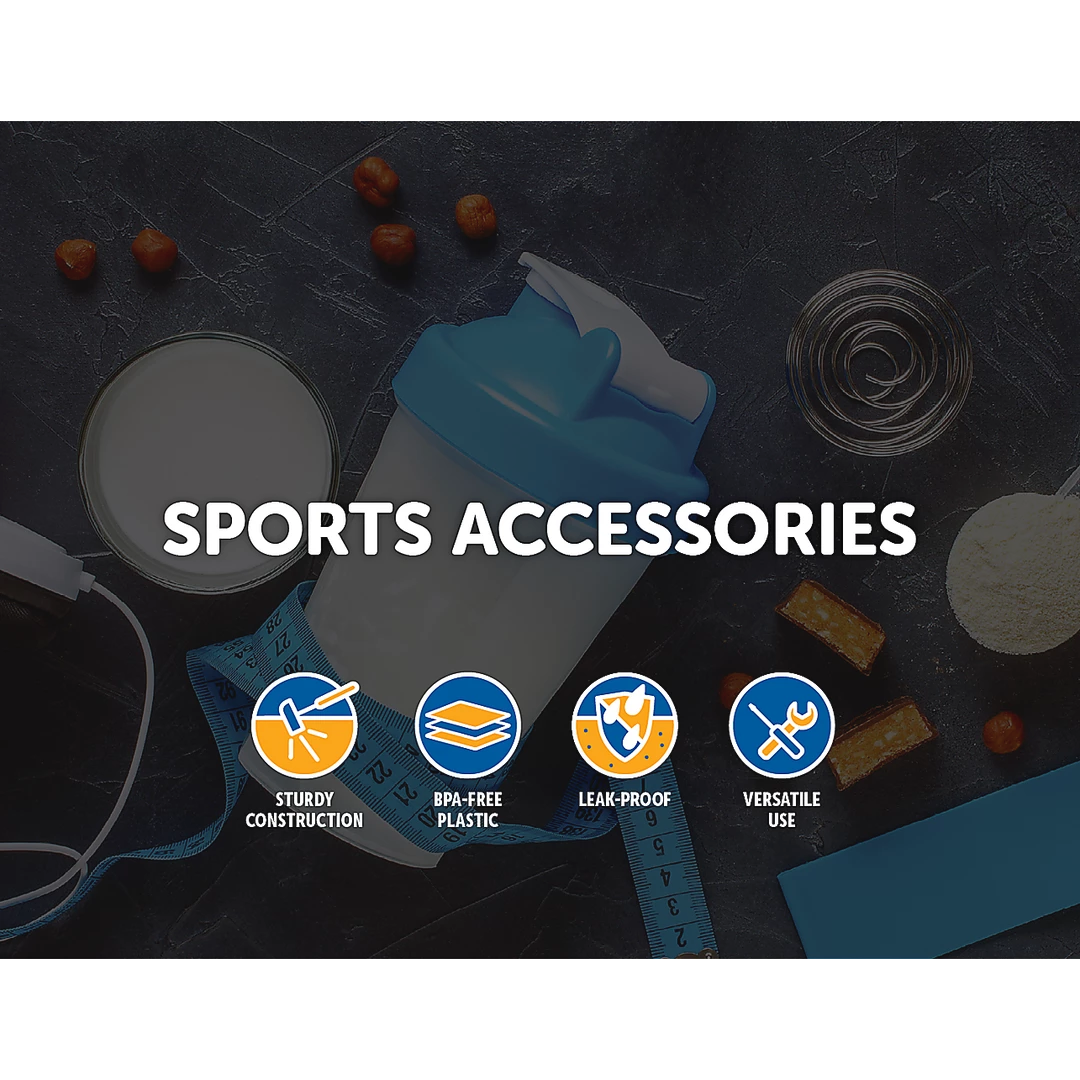 Randy & Travis Machinery 2x Protein Gym Shaker Premium 3 In 1 Smart Style Blender Mixer Cup Bottle Spider