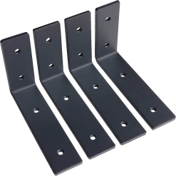 Randy & Travis Machinery Heavy Duty Shelf Bracket, 15cm X 25cm 4-Pack Furniture