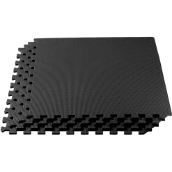 Randy & Travis Machinery 4 Tiles EVA Fitness Home Gym Interlocking Floor Puzzle Mat Sports & Fitness