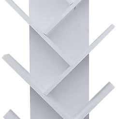 Randy & Travis Machinery Furniture Tree Bookshelf Bookcase Book Organizer 9-Tier Multipurpose Shelf Display Racks