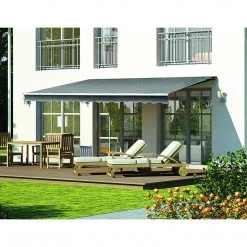 Bariloche 5.0 X 2.5m Automatic Outdoor Motorised Folding Arm Awning