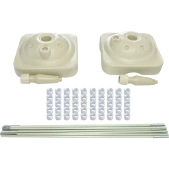 Randy & Travis Machinery 3x4m Full Set Balloon Arch Column Kit Floor Base Stand For Wedding & Party Outdoor & Leisure