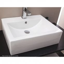 Della Francesca DIY & Renovation Bathroom Ceramic Above Counter-top Basin For Vanity