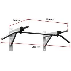 Randy & Travis Machinery Wall Mounted Chin Up Bar Pull Up