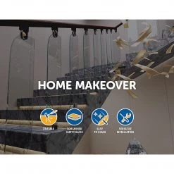 Della Francesca Frameless Glass Stairs Balustrade Toughened Glass - Oriel