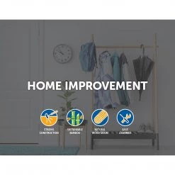 Randy & Travis Machinery Bamboo Shoe Rack Wooden Bench Storage Organiser Cabinet Holder Stool Furniture