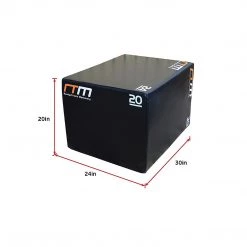 Randy & Travis Machinery 3 IN 1 Foam Plyo Games Plyometric Jump Box Sports & Fitness