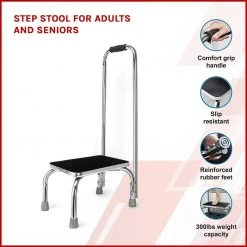 Randy & Travis Machinery Step Stool For Adults And Seniors