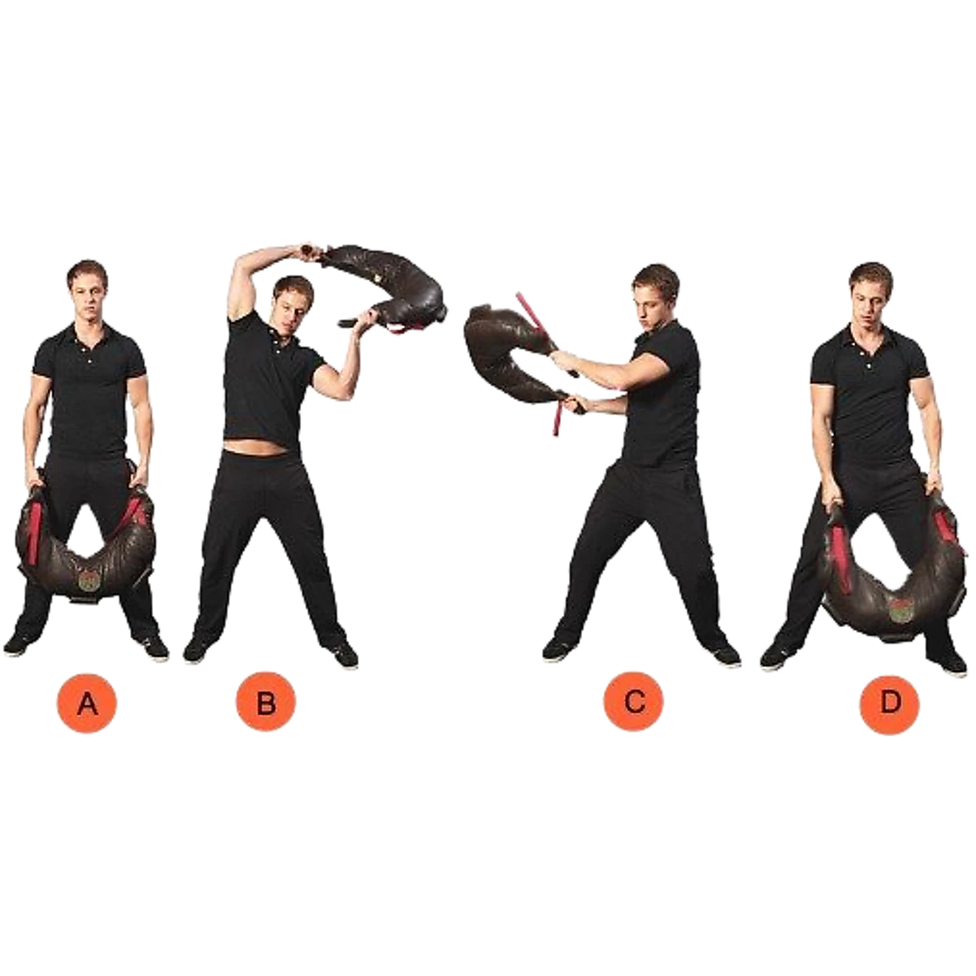 Randy & Travis Machinery Sports & Fitness 5kg Bulgarian Workout Power Bag