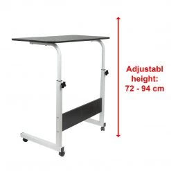 Randy & Travis Machinery Wood Computer Desk PC Laptop Black Table Workstation Office Study Home Furniture