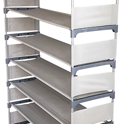 Randy & Travis Machinery Furniture 50 Pairs 10 Tiers Shoe Rack