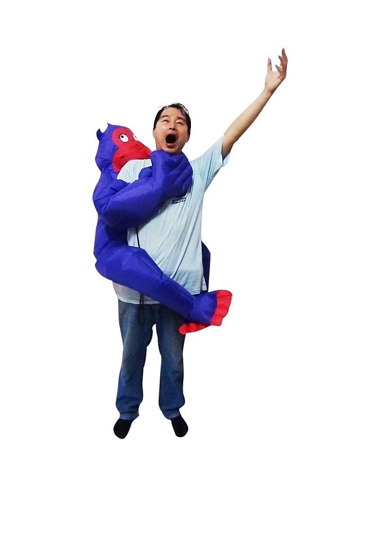 Salvatore Angelotti Gorilla Fancy Dress Inflatable Suit -Fan Operated Costume