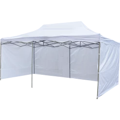 Randy & Travis Machinery Outdoor & Leisure 3x6m Popup Gazebo Party Tent Marquee White
