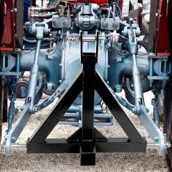 Randy & Travis Machinery Heavy Duty Steel 3 Point 2" Trailer Hitch Receiver Tow Drawbar For Cat 1 Tractor Outdoor & Leisure