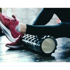 Randy & Travis Machinery 2 IN 1 Physio EVA PVC Foam Yoga Roller Gym Back Training Exercise Massage