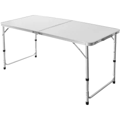 Randy & Travis Machinery Furniture Aluminium Folding Table 120cm Portable Indoor Outdoor Picnic Party Camping Tables