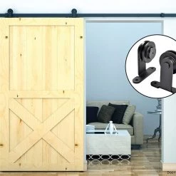 Randy & Travis Machinery DIY & Renovation 2.4m Sliding Barn Door Hardware