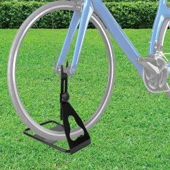 Randy & Travis Machinery Bicycle Floor Stand Bike Display Rack Storage Holder Repair Powder Coated Steel