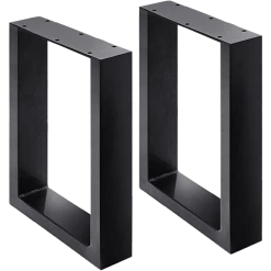 Randy & Travis Machinery 2x Coffee Dining Table Legs Steel Industrial Vintage Bench Metal Box 40CM Furniture