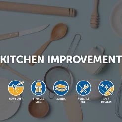 FactoryFast.com.au Kitchen 17 Pc Knife Set W/ Block & Sharpener Chef Bread Steak Knives