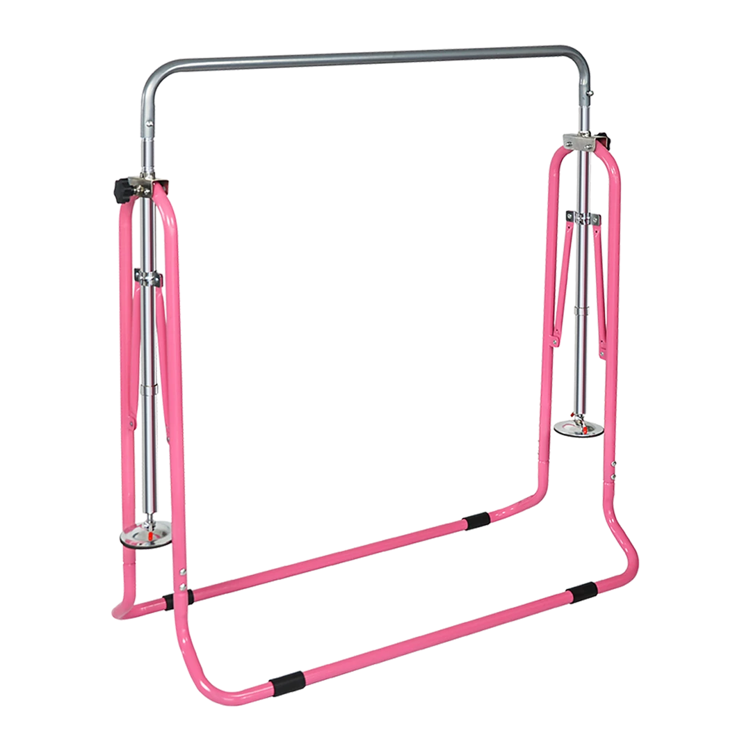 Randy & Travis Machinery Sports & Fitness Kids Gymnastics Bars Training Horizontal Bar Monkey Kip Bar Pink