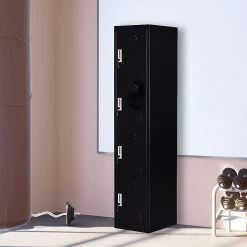 Salvatore Angelotti Furniture Four-Door Office Gym Shed Storage Lockers