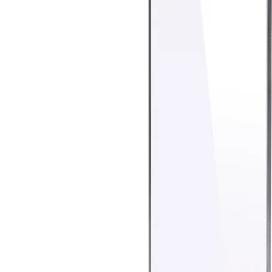 Della Francesca DIY & Renovation 100 X 210cm Frameless 10mm Safety Glass Shower Screen In Square CHROME