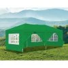 Bariloche 3x6m Gazebo Outdoor Marquee Tent Canopy Green