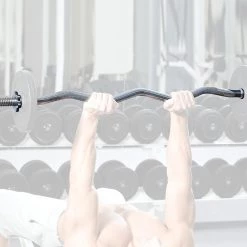 Randy & Travis Machinery Sports & Fitness Curl Bar Barbell Heavy Duty EZ With Spinlock Collars