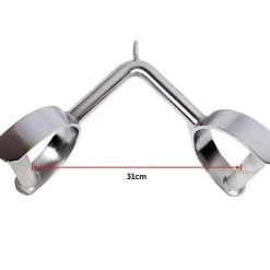 Randy & Travis Machinery Randy & Travis D-Handle Row Gym Handle Bar Attachment Sports & Fitness