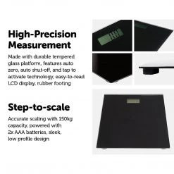 Randy & Travis Machinery 150KG Digital Bathroom Scale Home & Lifestyle