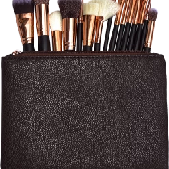 Randy & Travis Machinery Home & Lifestyle Soft 15Pcs Pro Face Powder Makeup Brushes Set Eyeshader Blending Highlight Tools