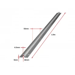 Randy & Travis Machinery Sliding Gate Hardware Accessories Kit - 2m Track DIY & Renovation