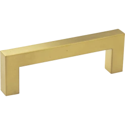 Randy & Travis Machinery 15x Brushed Brass Drawer Pulls Kitchen Cabinet Handles - Gold Finish 192mm