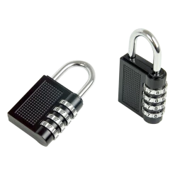 FactoryFast.com.au Outdoor & Leisure X2 Combination Padlock 4-Digit Outdoor Weatherproof Security School Lock Travel