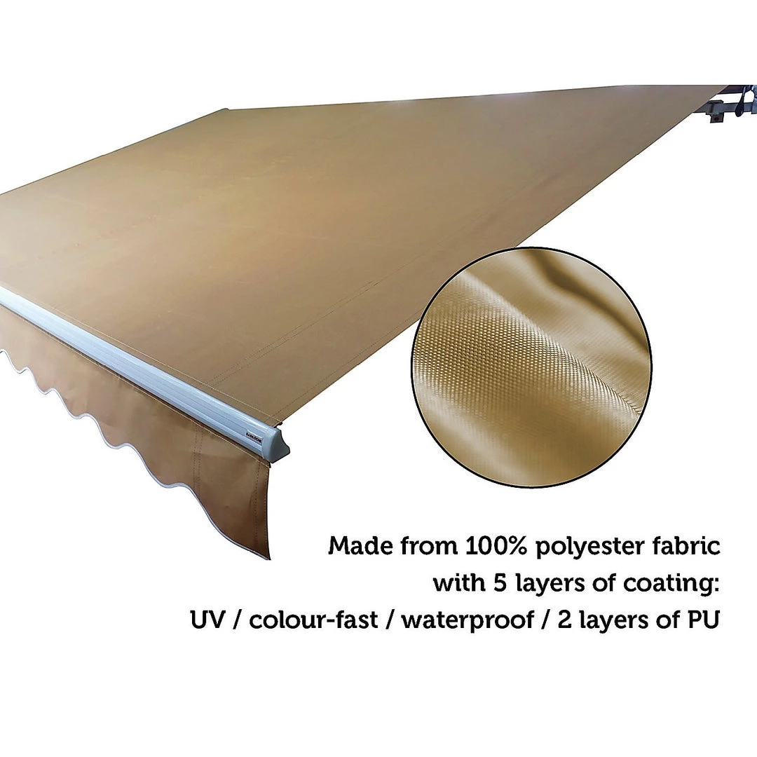 Bariloche 3.5 X 2.5m Automatic Outdoor Motorised Folding Arm Awning DIY & Renovation