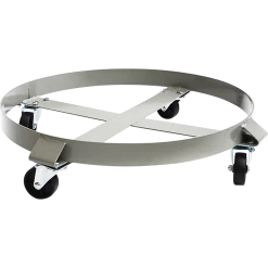 Randy & Travis Machinery Drum Dolly 450kg 55 Gallon W Swivel Casters Heavy Duty Steel Frame Non Tipping DIY & Renovation