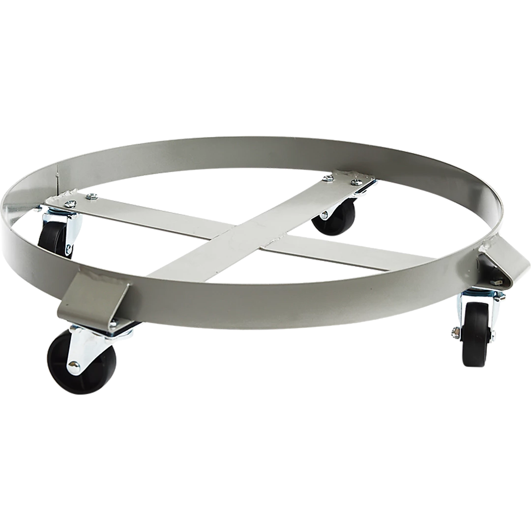 Randy & Travis Machinery Drum Dolly 450kg 55 Gallon W Swivel Casters Heavy Duty Steel Frame Non Tipping DIY & Renovation