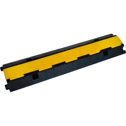 Randy & Travis Machinery 3pcs 2-Cable Rubber Electrical Wire Cover Heavy Duty Protector Dual Channel