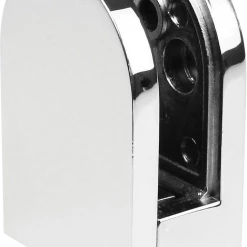 Della Francesca Chrome Bracket For Glass Balustrade Panels - Set Of 2 DIY & Renovation